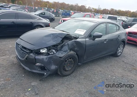 2015 Mazda Mazda3 I Sport z USA, uszkodzony, nr VIN 3MZBM1U76FM163376